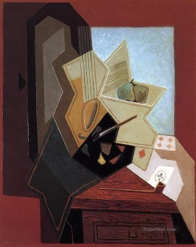 フアン・グリス Painting - 画家の窓 1925年 フアン・グリス